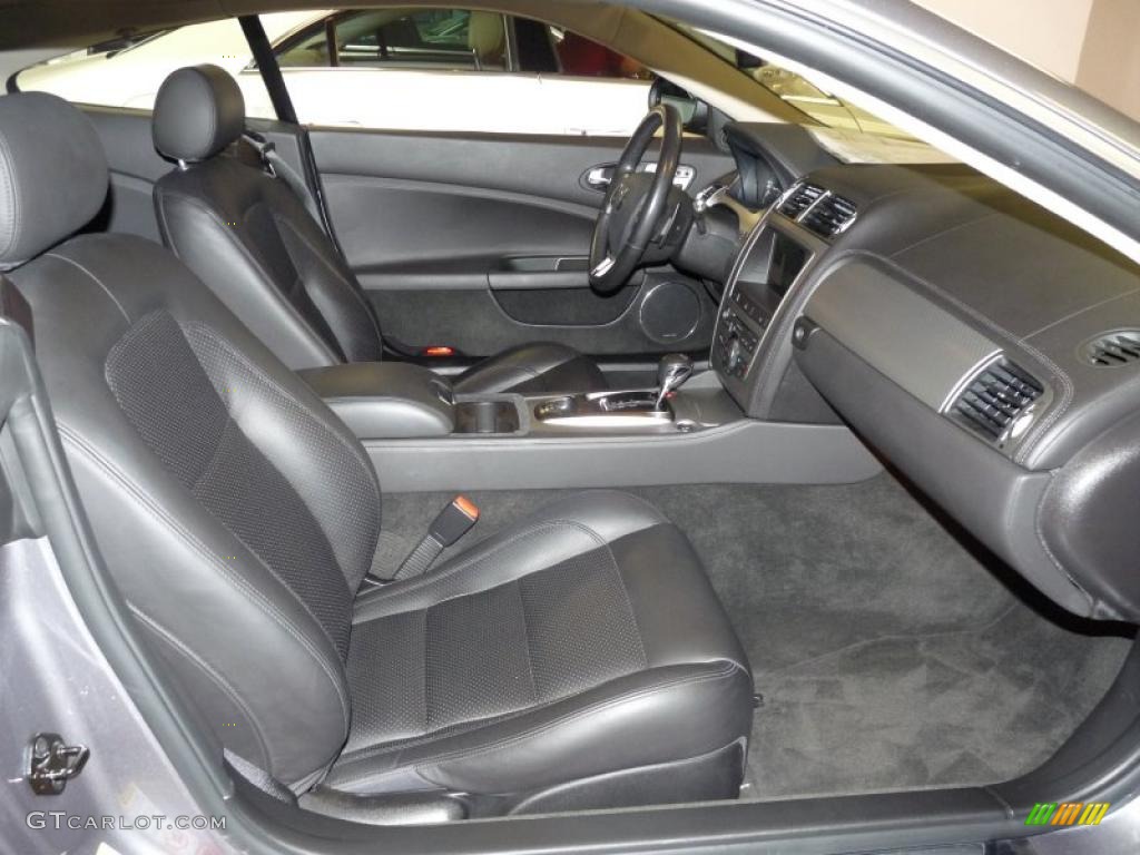 Charcoal Interior 2007 Jaguar XK XKR Coupe Photo #39098150