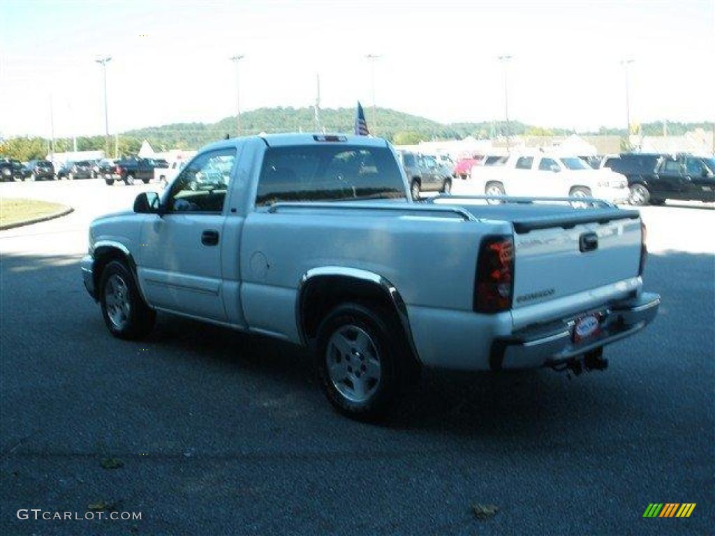 2007 Silverado 1500 Classic Work Truck Regular Cab - Summit White / Dark Charcoal photo #5