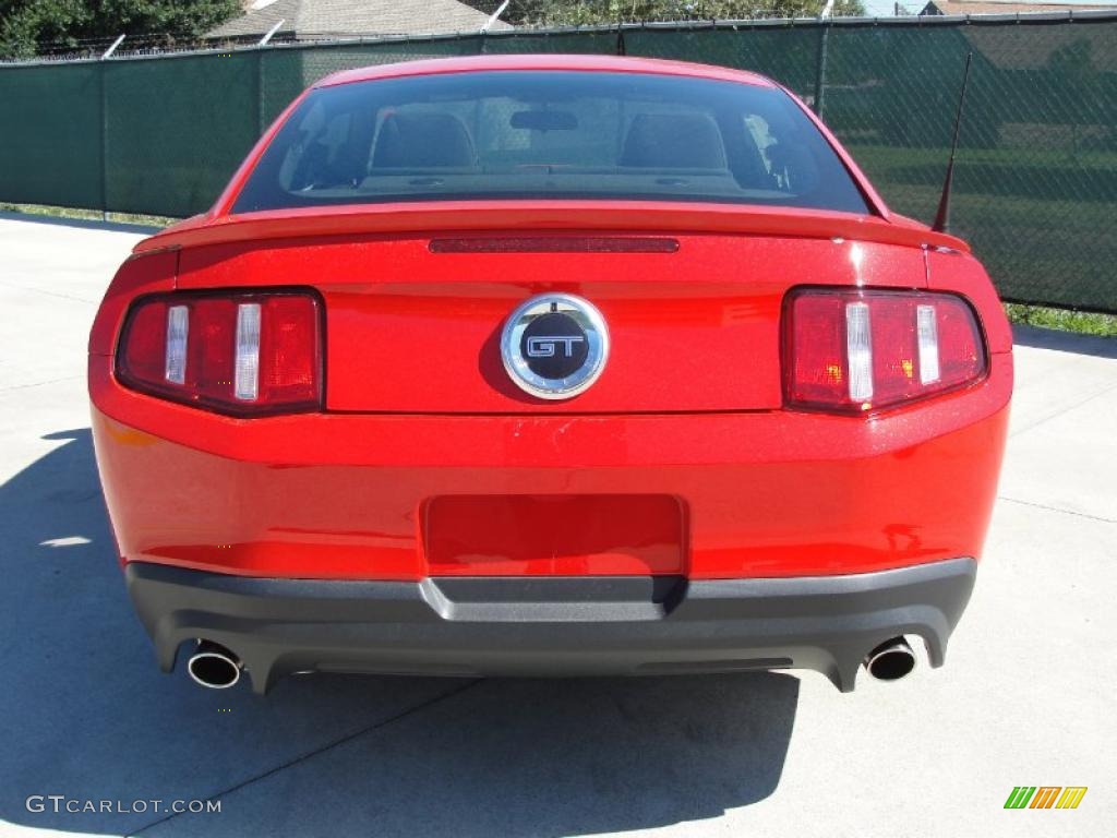 2011 Mustang GT Coupe - Race Red / Charcoal Black photo #4