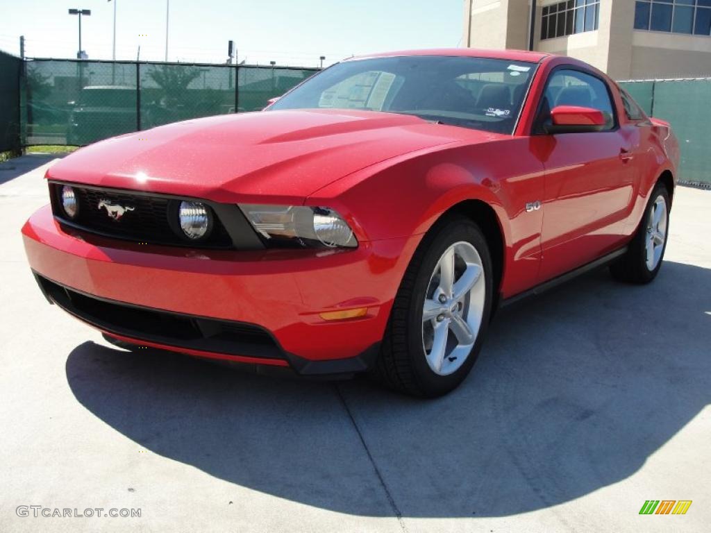 Race Red 2011 Ford Mustang GT Coupe Exterior Photo #39099166
