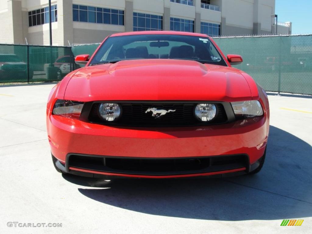 2011 Mustang GT Coupe - Race Red / Charcoal Black photo #8