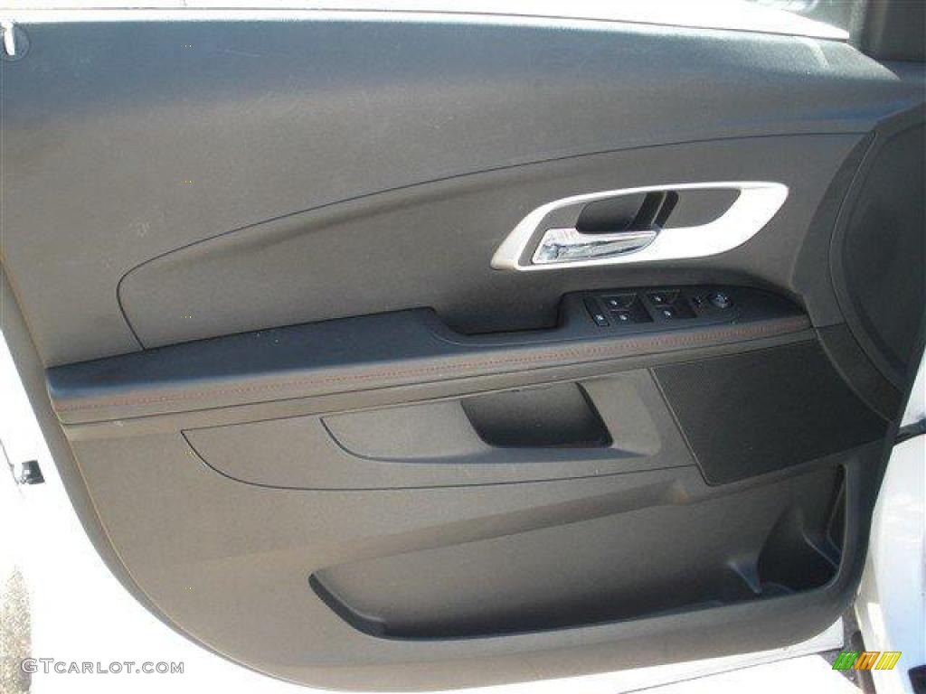 2010 Chevrolet Equinox LT Jet Black Door Panel Photo #39099362