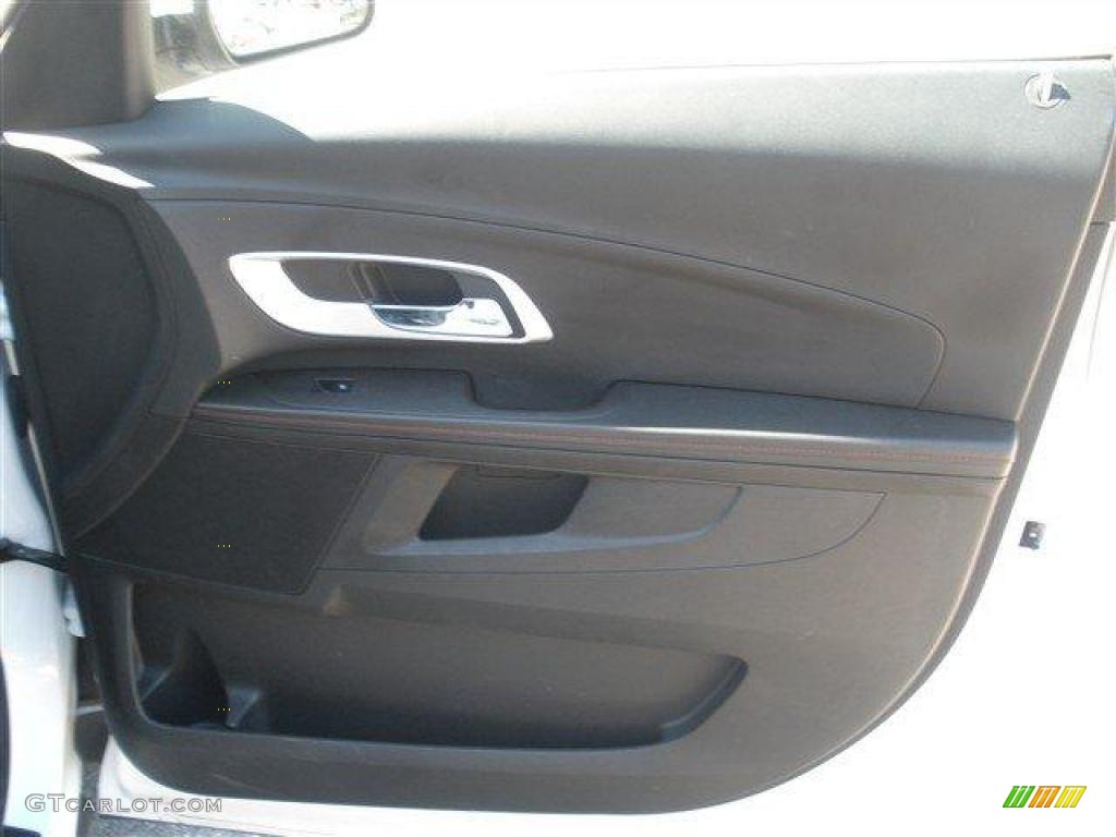 2010 Chevrolet Equinox LT Jet Black Door Panel Photo #39099426