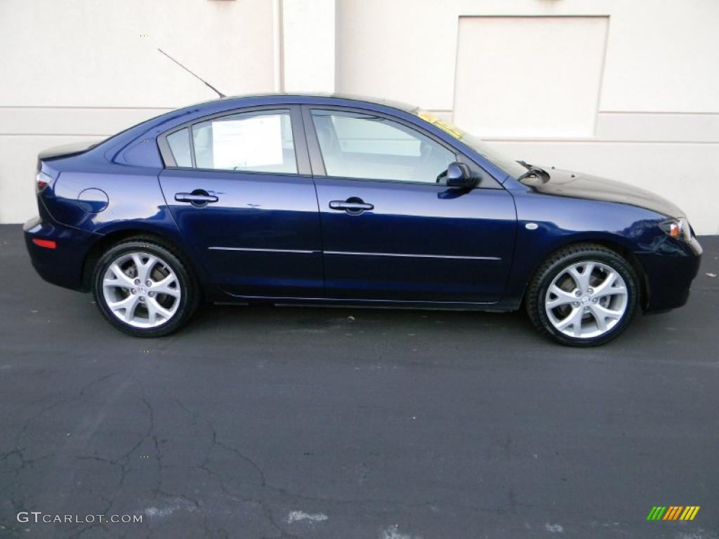 Stormy Blue Mica 2009 Mazda MAZDA3 i Touring Sedan Exterior Photo #39099898