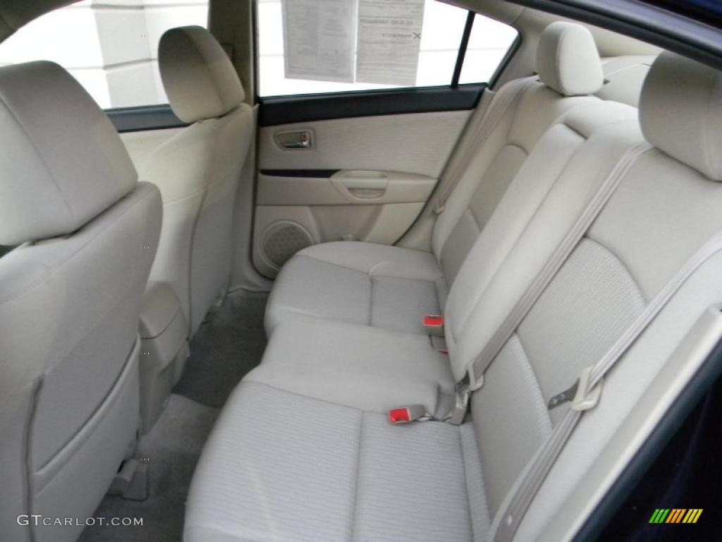 Beige Interior 2009 Mazda MAZDA3 i Touring Sedan Photo #39100034