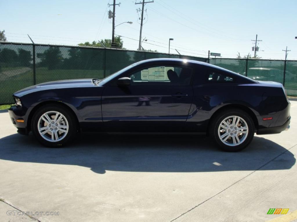 2011 Mustang V6 Coupe - Kona Blue Metallic / Charcoal Black photo #6