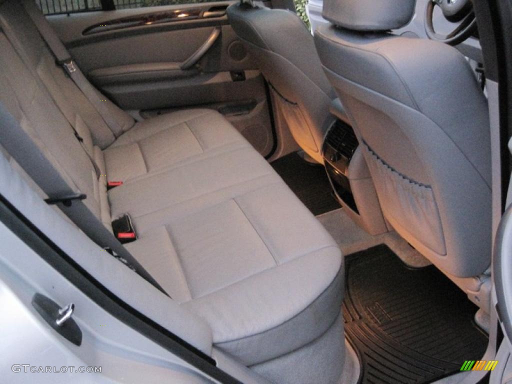 Grey Interior 2004 BMW X5 4.4i Photo #39100534
