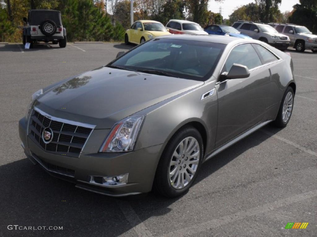 Tuscan Bronze ChromaFlair 2011 Cadillac CTS Coupe Exterior Photo #39100702
