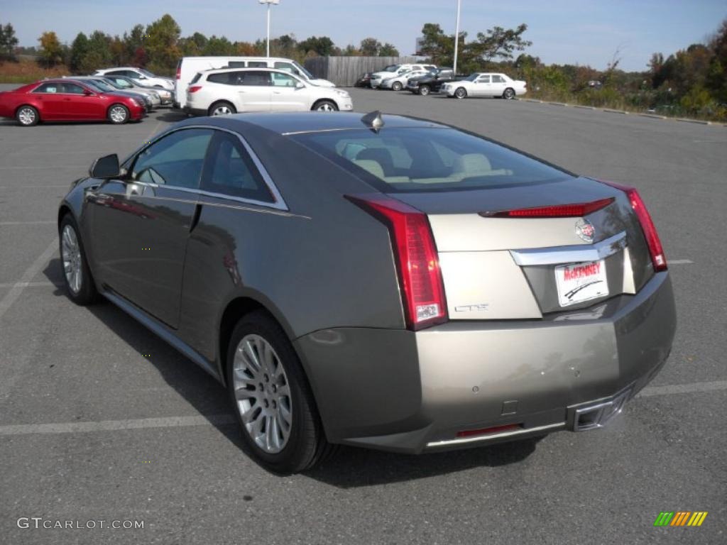 Tuscan Bronze ChromaFlair 2011 Cadillac CTS Coupe Exterior Photo #39100718