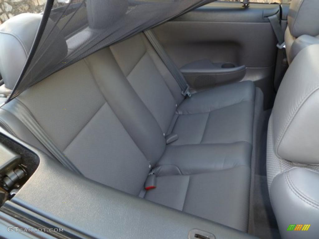 Dark Stone Interior 2006 Toyota Solara SLE V6 Convertible Photo #39100826