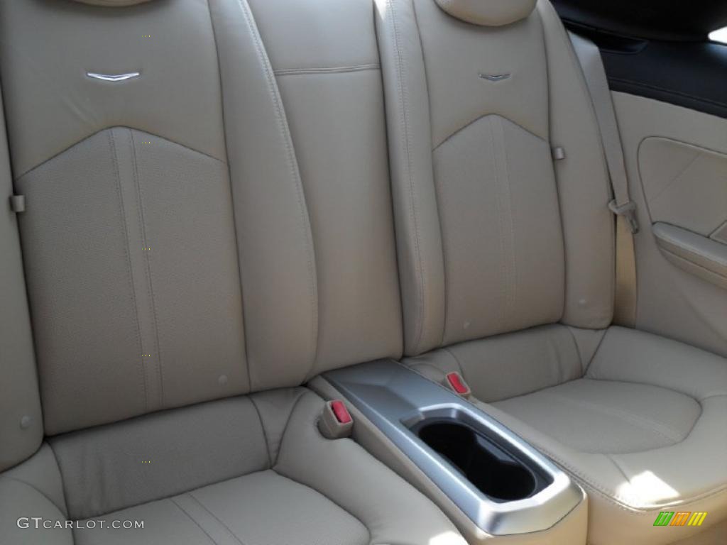 Cashmere/Cocoa Interior 2011 Cadillac CTS Coupe Photo #39100970