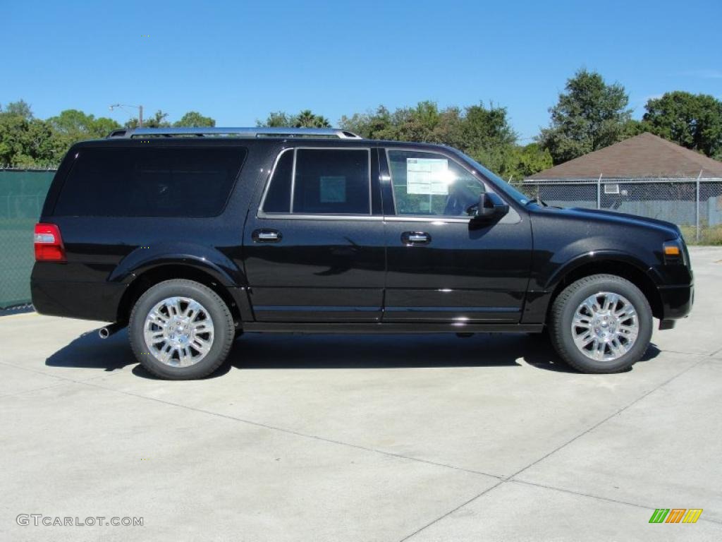 Tuxedo Black Metallic 2011 Ford Expedition EL Limited 4x4 Exterior Photo #39101194