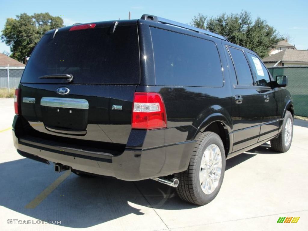 Tuxedo Black Metallic 2011 Ford Expedition EL Limited 4x4 Exterior Photo #39101214