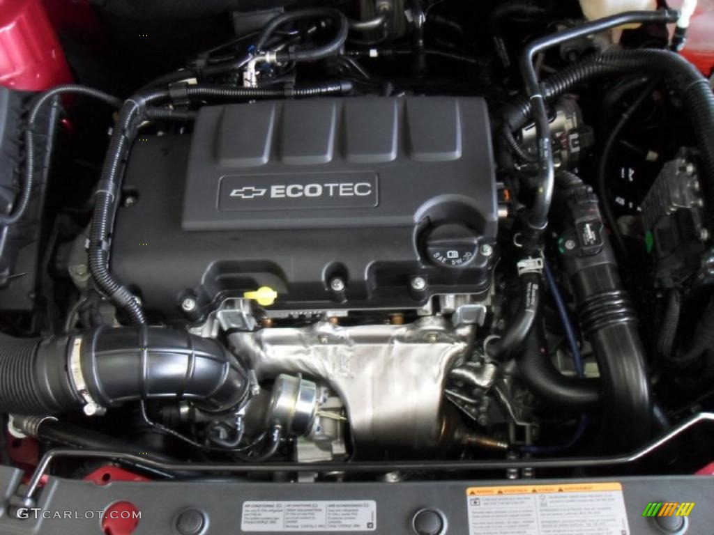 2011 Chevrolet Cruze LT 1.4 Liter Turbocharged DOHC 16-Valve VVT ECOTEC 4 Cylinder Engine Photo #39101510