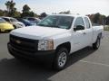 2010 Summit White Chevrolet Silverado 1500 Extended Cab  photo #1