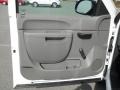 Dark Titanium 2010 Chevrolet Silverado 1500 Extended Cab Door Panel