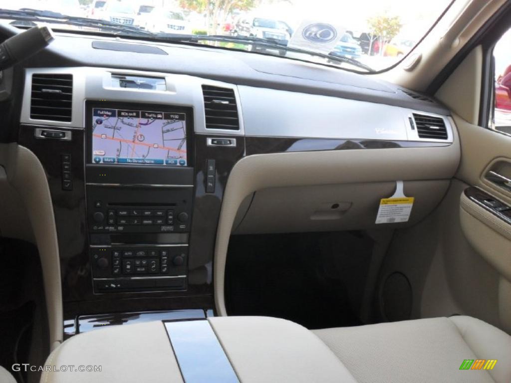 2011 Cadillac Escalade ESV Luxury AWD Cashmere/Cocoa Dashboard Photo #39103121