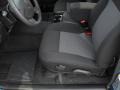 Ebony 2011 Chevrolet Colorado LT Extended Cab Interior Color