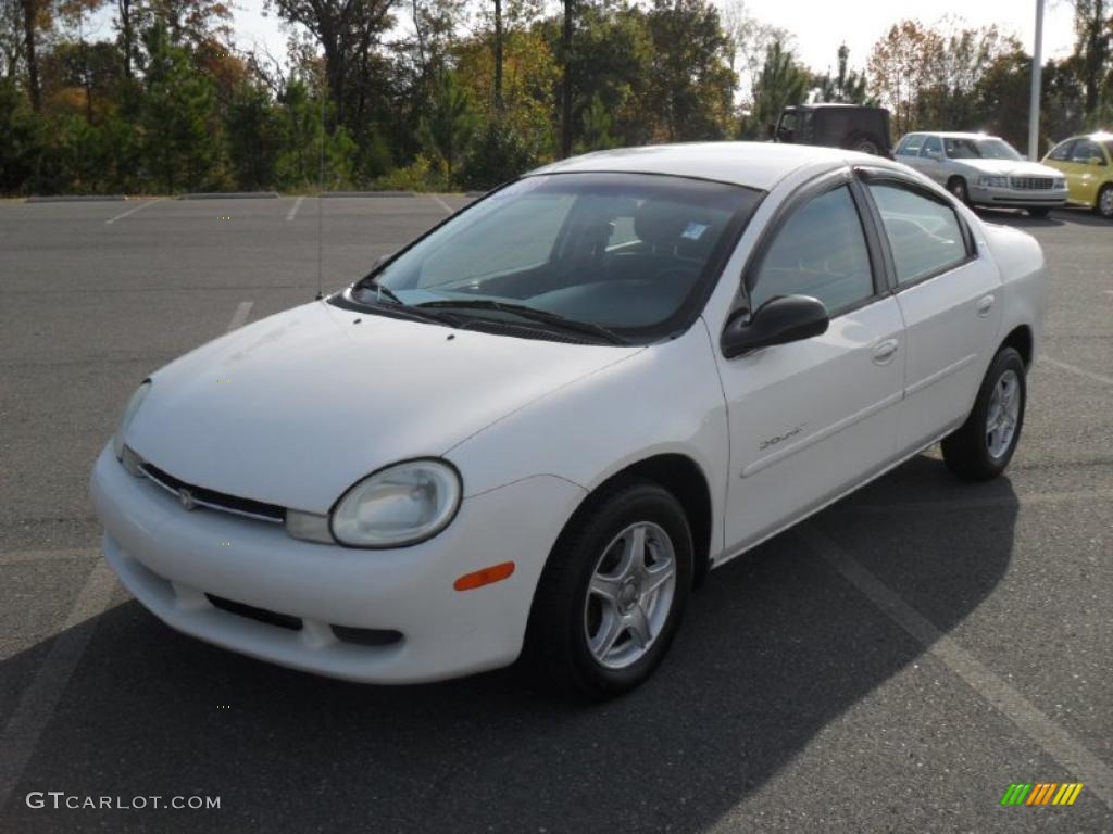 2001 Neon SE - Stone White / Dark Slate Gray photo #1