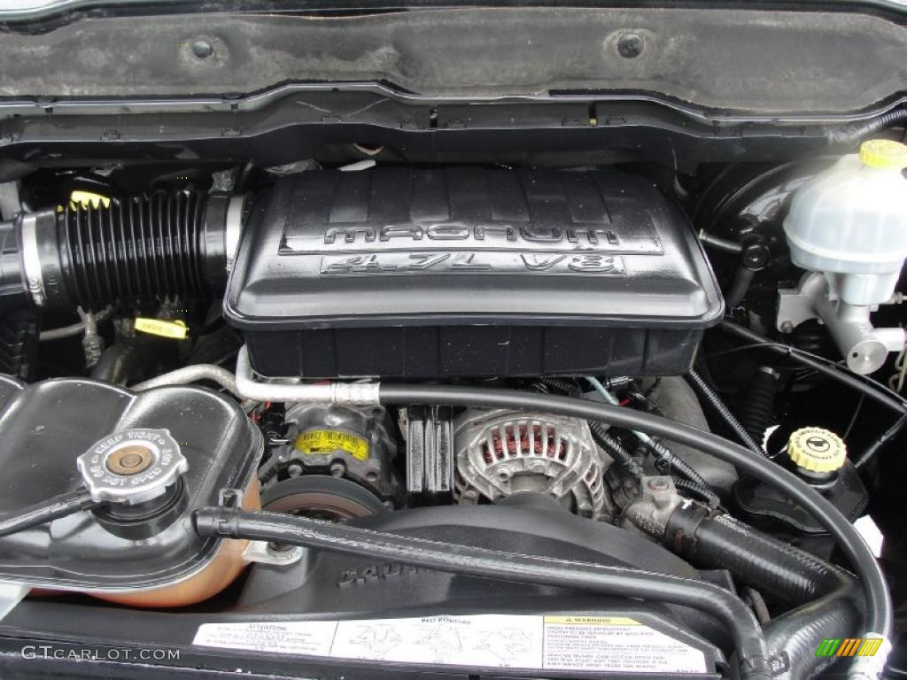 2003 Dodge Ram 1500 SLT Regular Cab 4.7 Liter SOHC 16-Valve V8 Engine Photo #39103809
