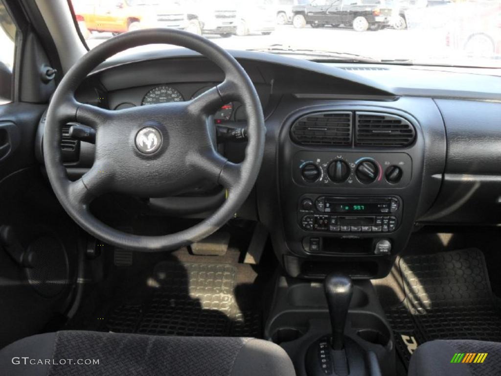 2001 Dodge Neon SE Dark Slate Gray Dashboard Photo #39103905