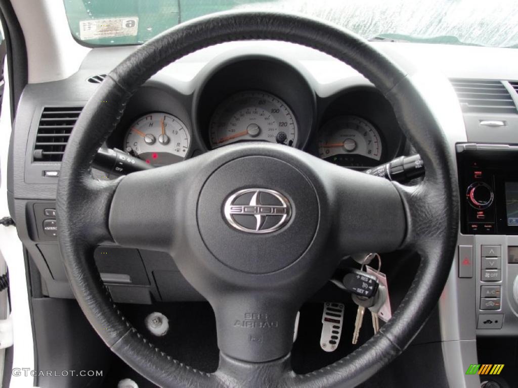 2005 Scion tC Standard tC Model Dark Gray Steering Wheel Photo #39105725