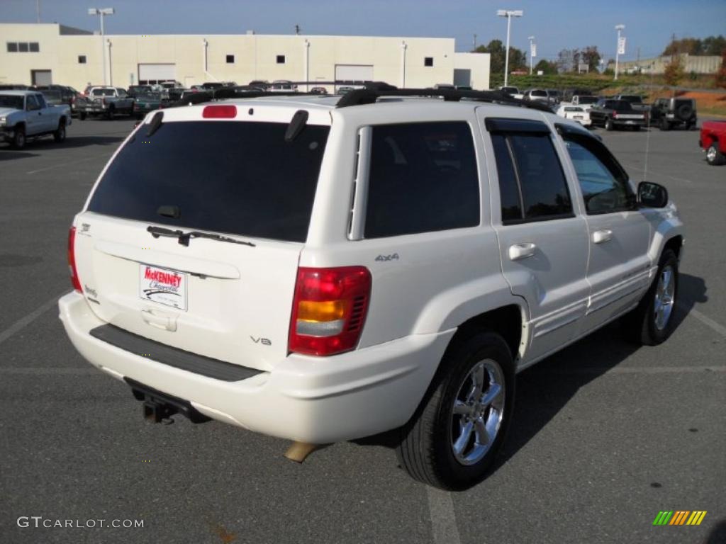 2001 Grand Cherokee Limited 4x4 - Stone White / Taupe photo #4