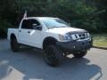 2008 Blizzard White Nissan Titan Pro-4X Crew Cab 4x4  photo #1