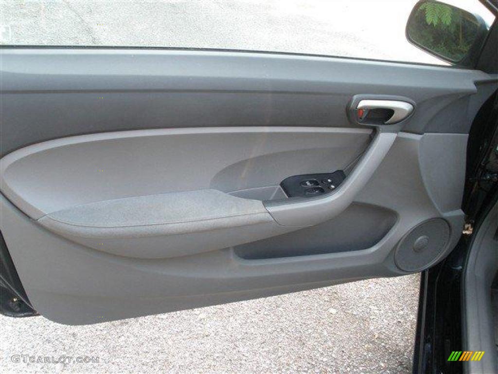 2009 Honda Civic LX Coupe Gray Door Panel Photo #39107209