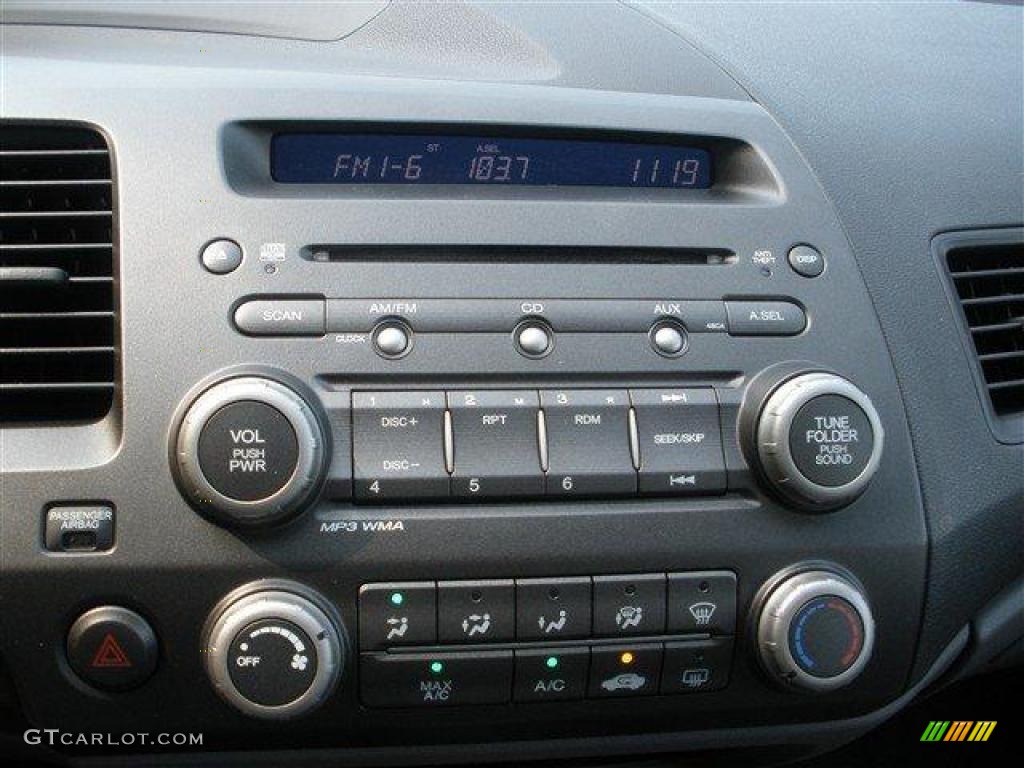 2009 Honda Civic LX Coupe Controls Photo #39107265