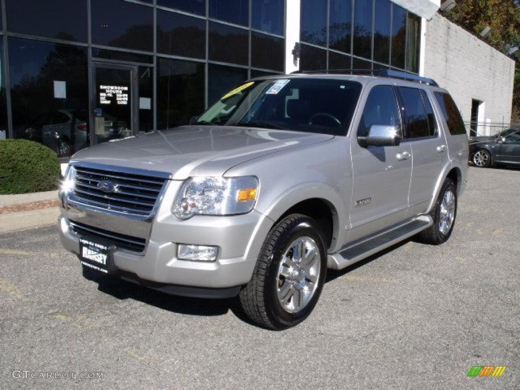 2006 Explorer Limited 4x4 - Silver Birch Metallic / Black photo #3