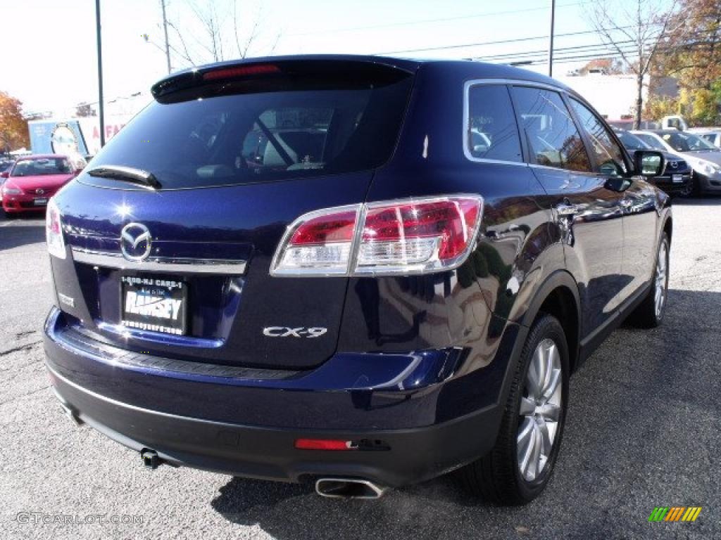 Stormy Blue Mica 2008 Mazda CX-9 Grand Touring AWD Exterior Photo #39108133