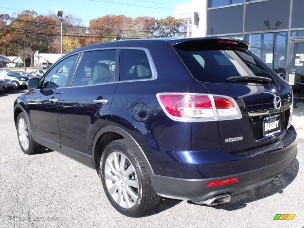 Stormy Blue Mica 2008 Mazda CX-9 Grand Touring AWD Exterior Photo #39108149
