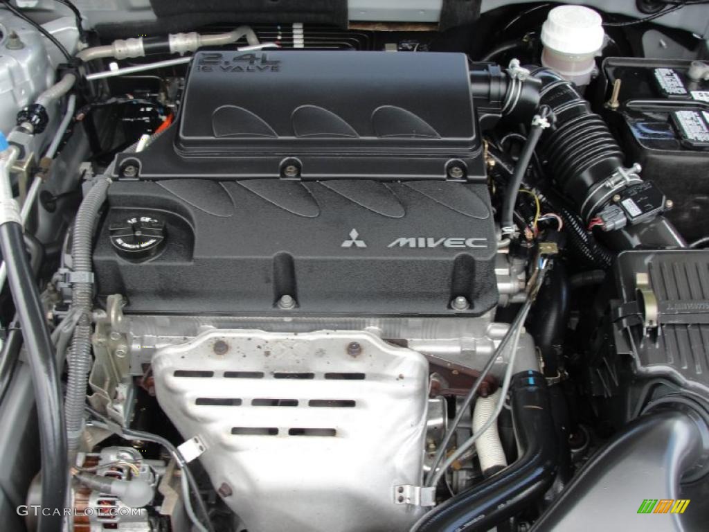 2007 Mitsubishi Eclipse GS Coupe 2.4 Liter DOHC 16-Valve MIVEC 4 Cylinder Engine Photo #39108525