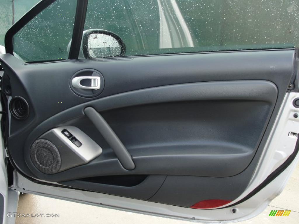 2007 Mitsubishi Eclipse GS Coupe Dark Charcoal Door Panel Photo #39108545