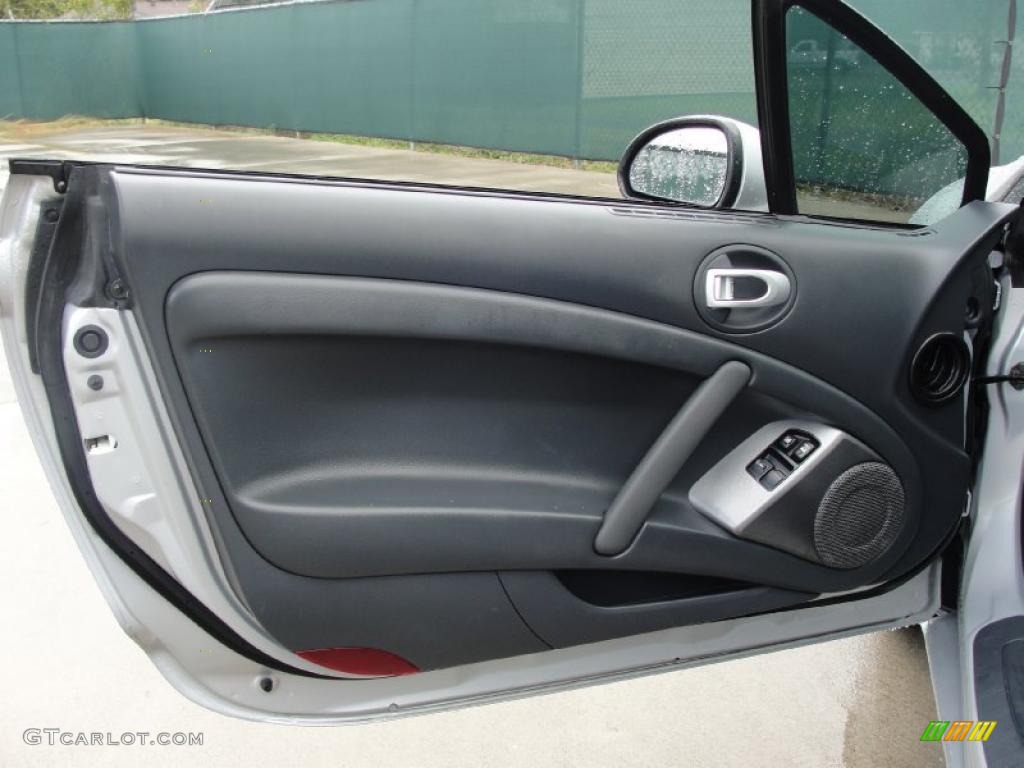 2007 Mitsubishi Eclipse GS Coupe Dark Charcoal Door Panel Photo #39108661