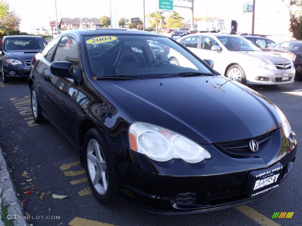 2004 RSX Sports Coupe - Nighthawk Black Pearl / Ebony photo #7