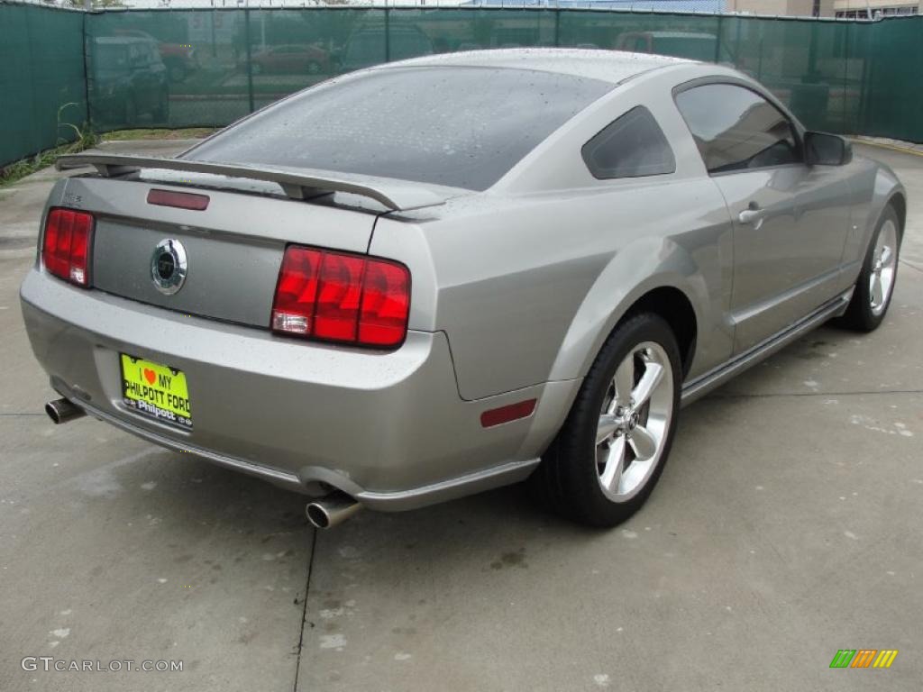 Vapor Silver Metallic 2008 Ford Mustang GT Premium Coupe Exterior Photo #39109833