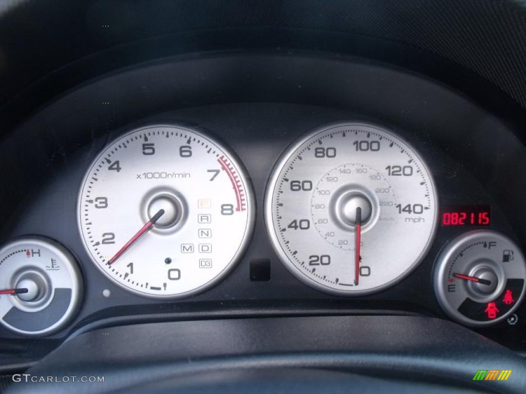 2004 Acura RSX Sports Coupe Gauges Photo #39109873