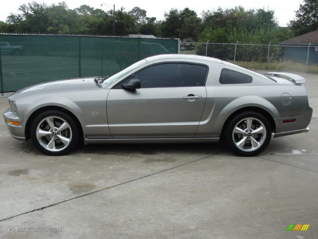 Vapor Silver Metallic 2008 Ford Mustang GT Premium Coupe Exterior Photo #39109889