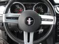 Dark Charcoal 2008 Ford Mustang GT Premium Coupe Steering Wheel