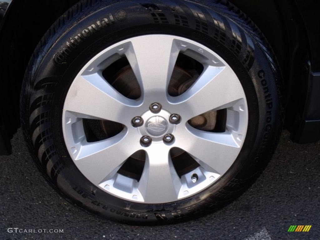 2010 Subaru Outback 2.5i Premium Wagon Wheel Photo #39110489