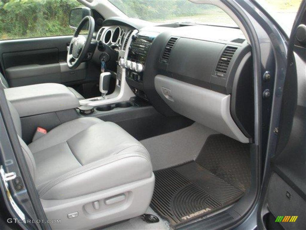 Graphite Gray Interior 2007 Toyota Tundra Limited CrewMax Photo #39110917