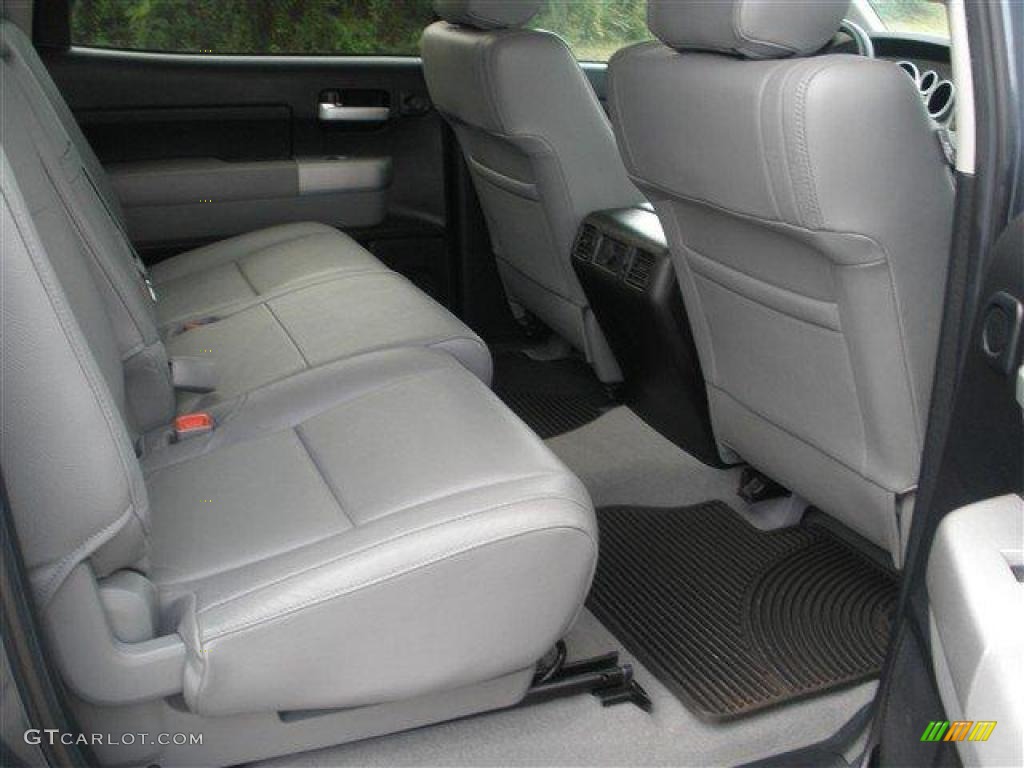 2007 Tundra Limited CrewMax - Slate Metallic / Graphite Gray photo #19