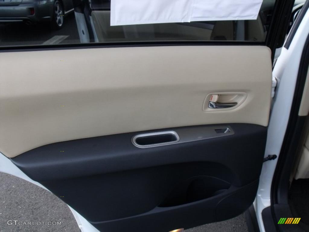 2008 Subaru Tribeca Limited 7 Passenger Desert Beige Door Panel Photo #39111229