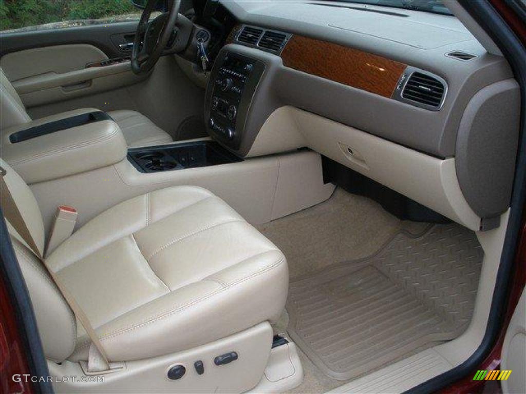 Very Dark Cashmere/Light Cashmere Interior 2007 GMC Sierra 1500 SLT Crew Cab 4x4 Photo #39111369