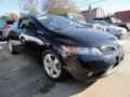 Nighthawk Black Pearl - Civic EX-L Coupe Photo No. 6