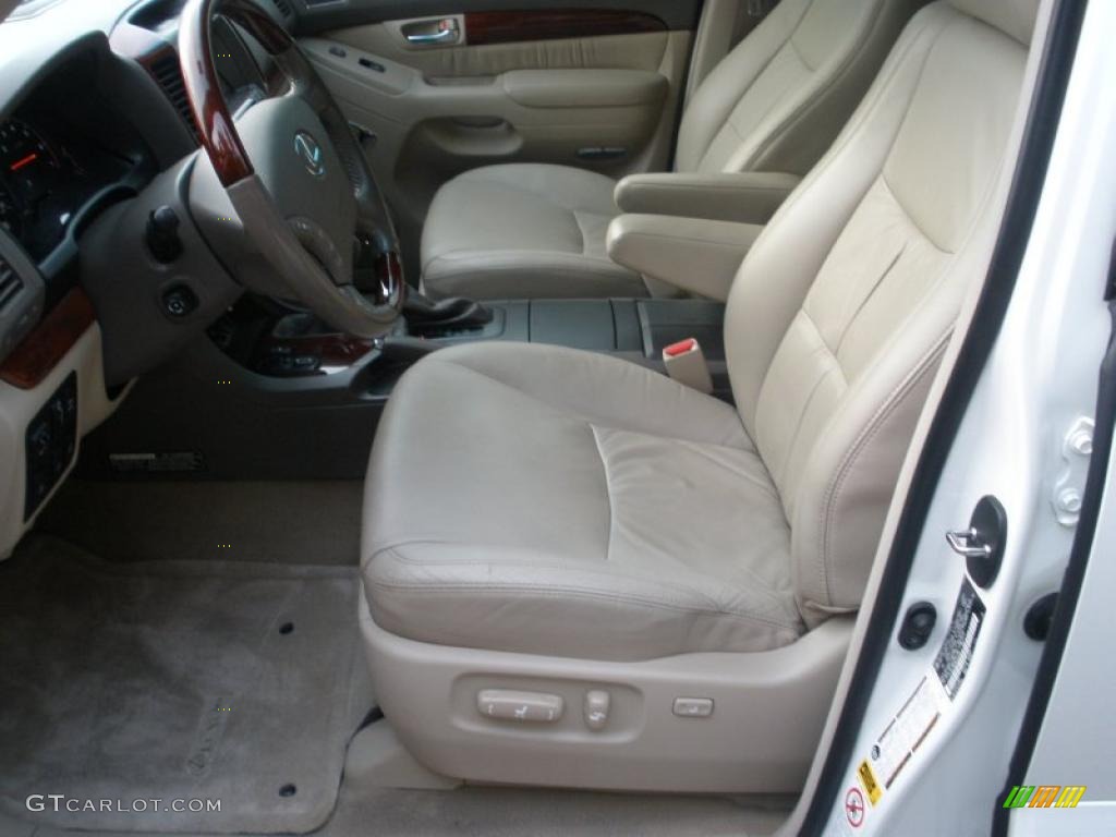 Ivory Interior 2008 Lexus GX 470 Photo #39112329