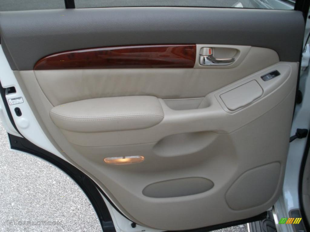 2008 Lexus GX 470 Ivory Door Panel Photo #39112369