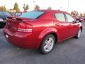 2010 Inferno Red Crystal Pearl Dodge Avenger R/T  photo #3